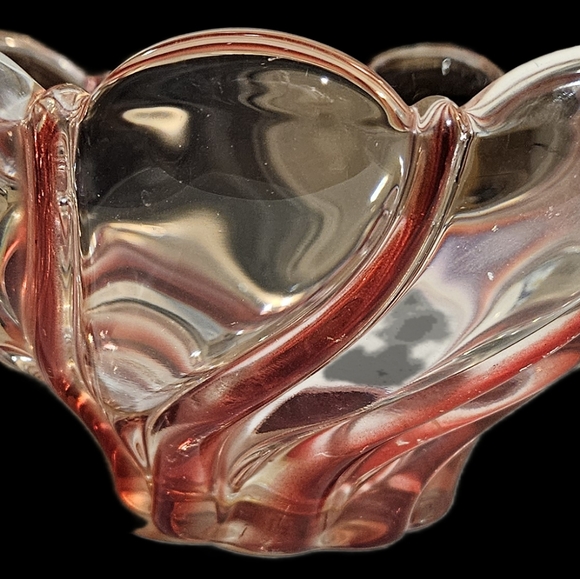 Vintage Mikasa Peppermint Candy Trinket Dish Bowl. - Picture 3 of 7